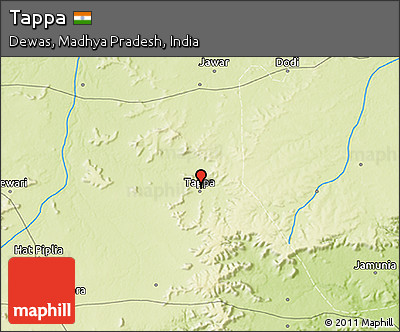 Physical 3D Map of Tappa