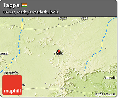 Physical 3D Map of Tappa