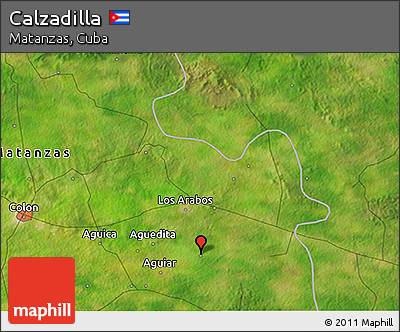 Satellite 3D Map of Calzadilla