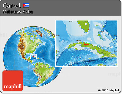 Physical Location Map of Carcel
