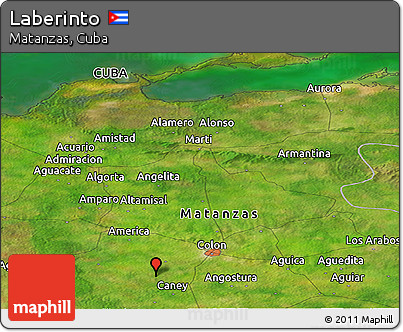 Satellite Panoramic Map of Laberinto