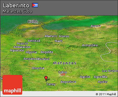 Satellite Panoramic Map of Laberinto