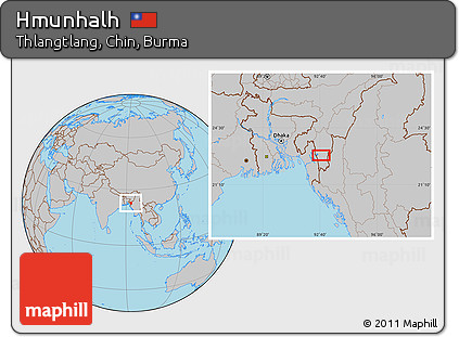 Gray Location Map of Hmunhalh