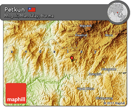 Physical Map of Petkun