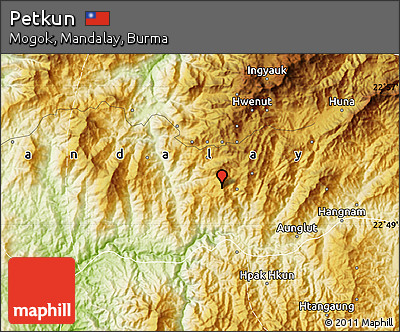 Physical Map of Petkun