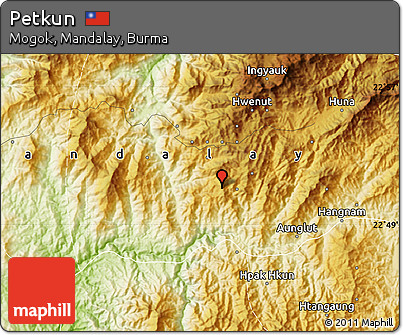 Physical Map of Petkun