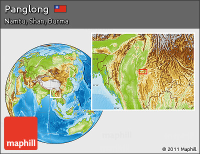 Physical Location Map of Panglong