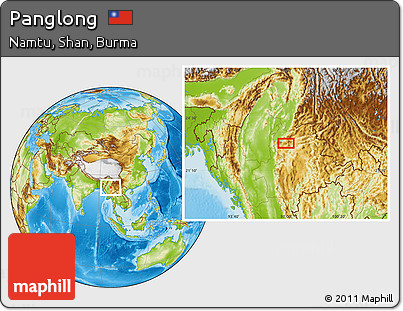Physical Location Map of Panglong