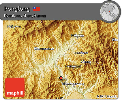 Physical Map of Ponglong
