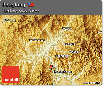 Physical Map of Ponglong