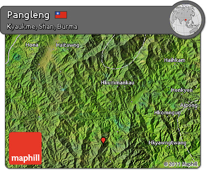 Satellite Map of Pangleng