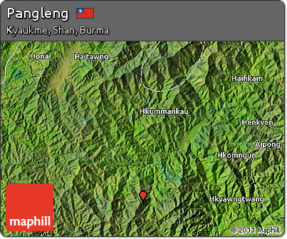 Satellite Map of Pangleng