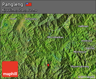 Satellite Map of Pangleng