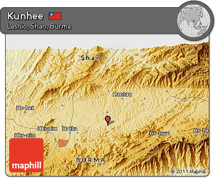Physical 3D Map of Kunhee