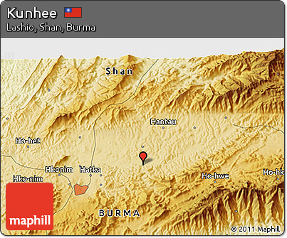 Physical 3D Map of Kunhee