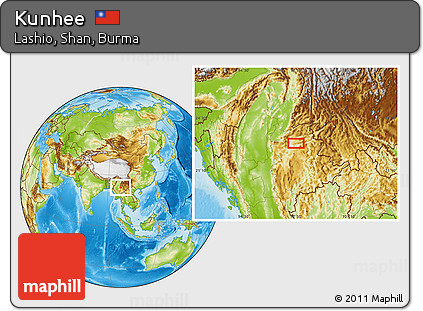 Physical Location Map of Kunhee