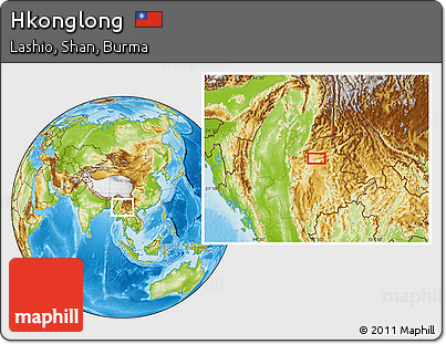 Physical Location Map of Hkonglong