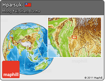 Physical Location Map of Hpa-suk
