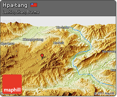 Physical 3D Map of Hpa-tang