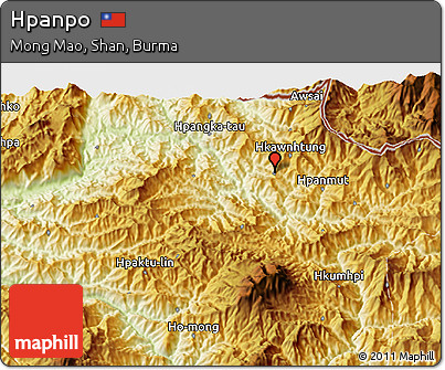 Physical 3D Map of Hpanpo