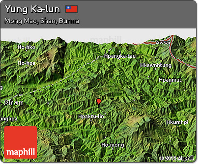 Satellite 3D Map of Yung Ka-lun