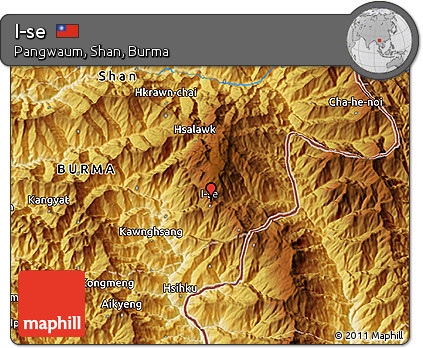 Physical 3D Map of I-se