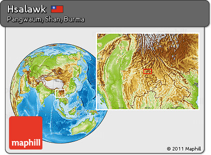 Physical Location Map of Hsalawk