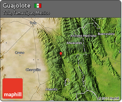 Satellite 3D Map of Guajolote