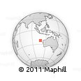 Outline Map of the Area around 22° 3' 23" S, 108° 1' 30" E, rectangular outline