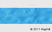 Shaded Relief Panoramic Map of the area around 22° 3' 23" S, 108° 43' 29" W