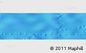 Shaded Relief Panoramic Map of the area around 22° 3' 23" S, 109° 34' 29" W
