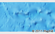 Physical 3D Map of the area around 22° 3' 23" S, 113° 49' 29" W