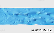 Physical Panoramic Map of the area around 22° 3' 23" S, 113° 49' 29" W