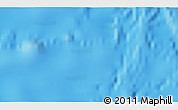 Physical 3D Map of the area around 22° 3' 23" S, 114° 40' 30" W