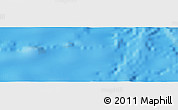 Shaded Relief Panoramic Map of the area around 22° 3' 23" S, 114° 40' 30" W
