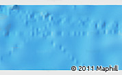 Shaded Relief 3D Map of the area around 22° 3' 23" S, 115° 31' 30" W