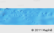 Physical Panoramic Map of the area around 22° 3' 23" S, 115° 31' 30" W
