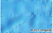 Physical Map of the area around 22° 3' 23" S, 116° 22' 30" W