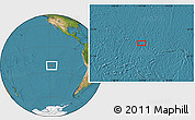 Satellite Location Map of the area around 22° 3' 23" S, 117° 13' 29" W