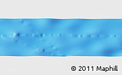 Physical Panoramic Map of the area around 22° 3' 23" S, 117° 13' 29" W