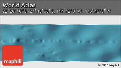 Satellite Panoramic Map of the Area around 22° 3' 23" S, 117° 13' 29" W