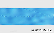 Physical Panoramic Map of the area around 22° 3' 23" S, 118° 4' 29" W