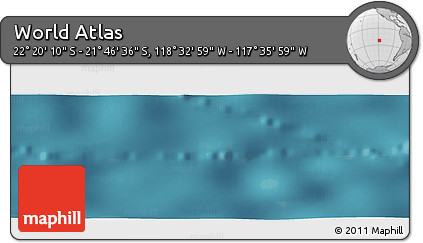Satellite Panoramic Map of the Area around 22° 3' 23" S, 118° 4' 29" W