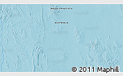 Political 3D Map of the area around 22° 3' 23" S, 121° 37' 30" E