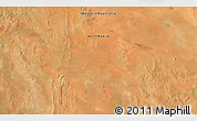 Satellite 3D Map of the area around 22° 3' 23" S, 121° 37' 30" E