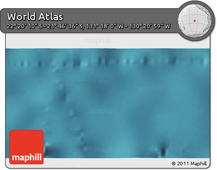 Satellite 3D Map of the Area around 22° 3' 23" S, 130° 49' 29" W