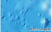 Physical Map of the area around 22° 3' 23" S, 136° 46' 30" W