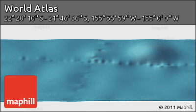 Satellite Panoramic Map of the Area around 22° 3' 23" S, 155° 28' 29" W