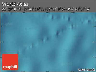 Satellite Map of the Area around 22° 3' 23" S, 157° 10' 30" W