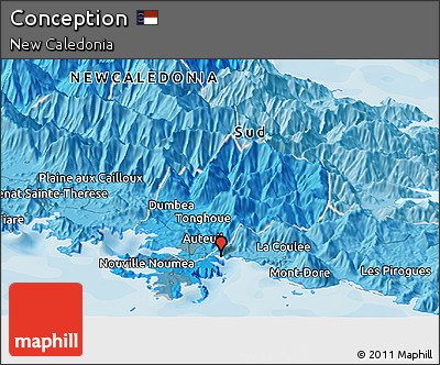 Political Panoramic Map of Conception
